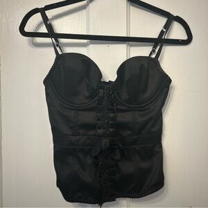 Victoria's Secret Satin Black Camisole